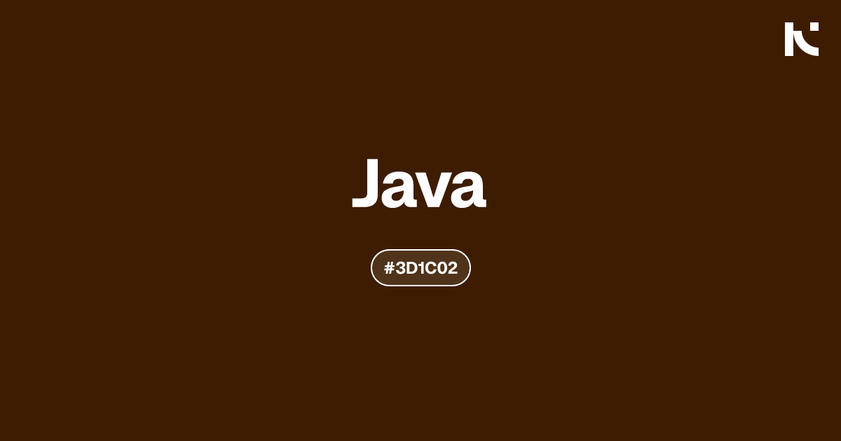 Java | color meaning, hex code, palettes, images