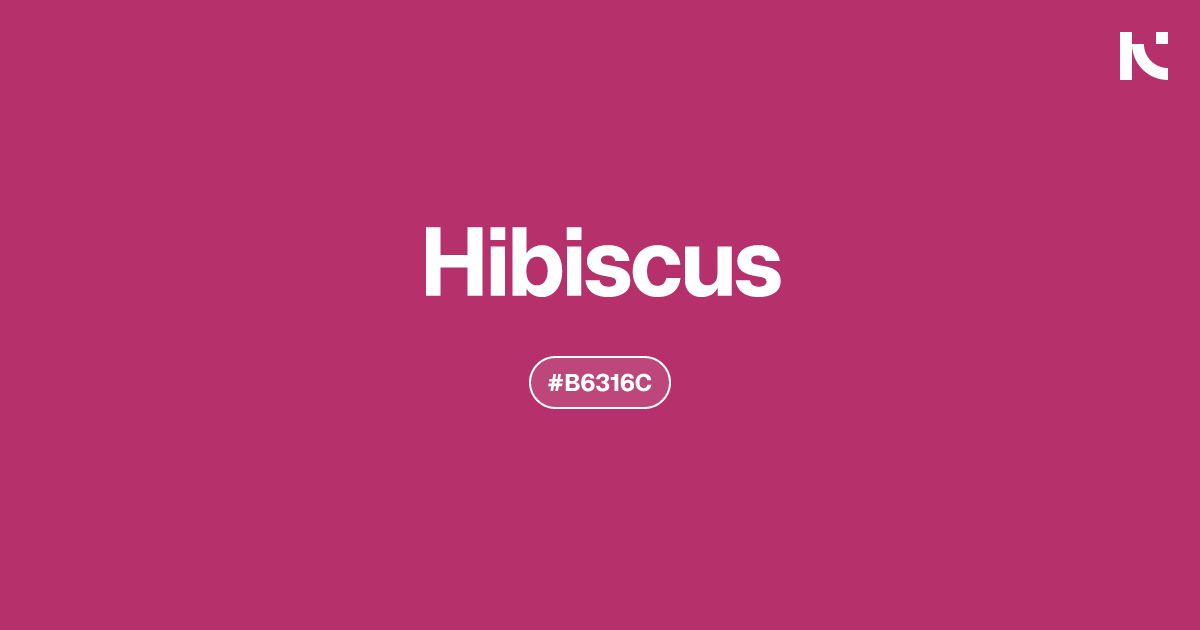 Hibiscus | color meaning, hex code, palettes, images