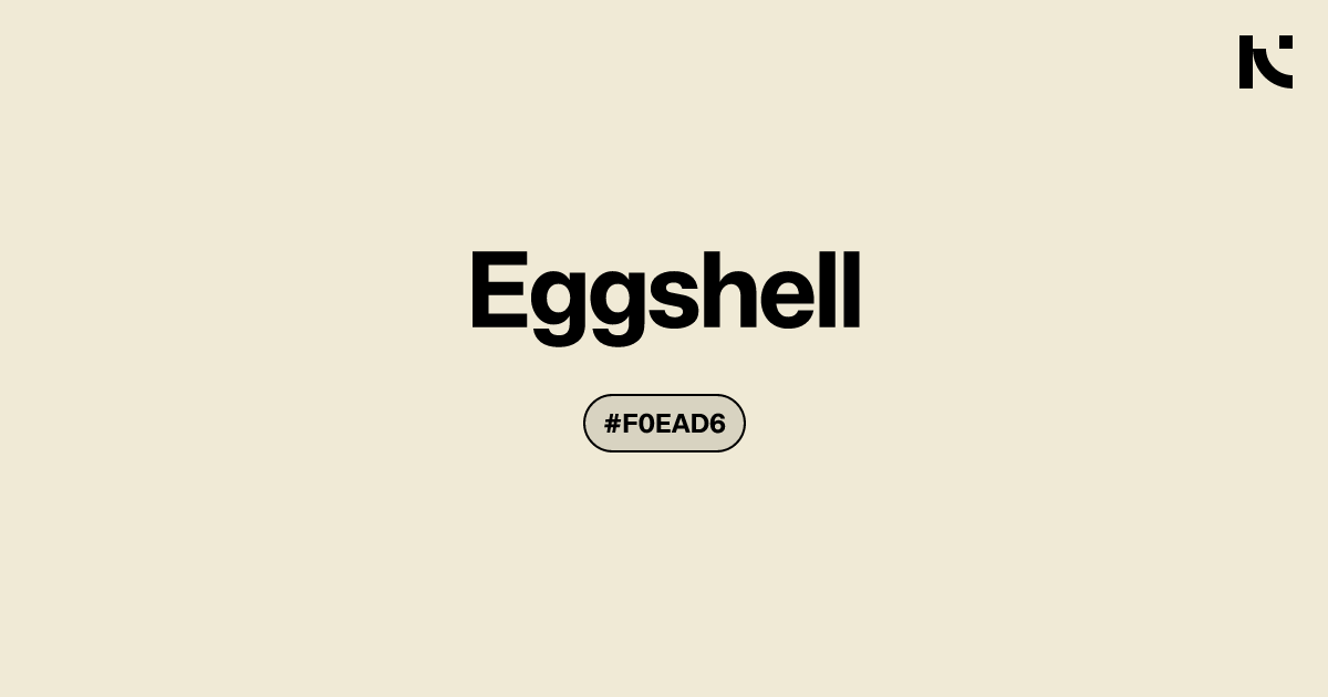 Eggshell | color meaning, hex code, palettes, images