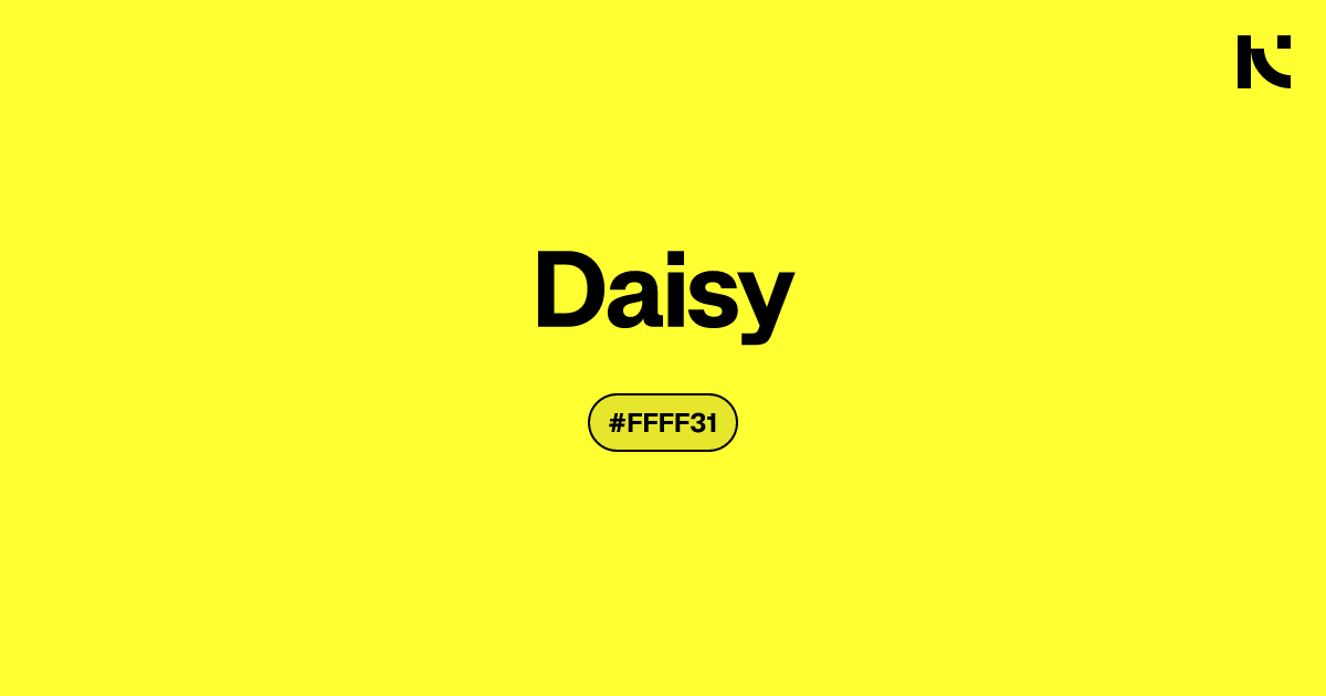 Daisy | color meaning, hex code, palettes, images