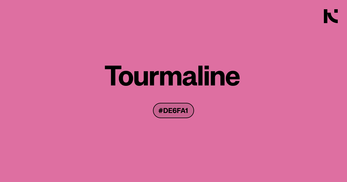Tourmaline | color meaning, hex code, palettes, images